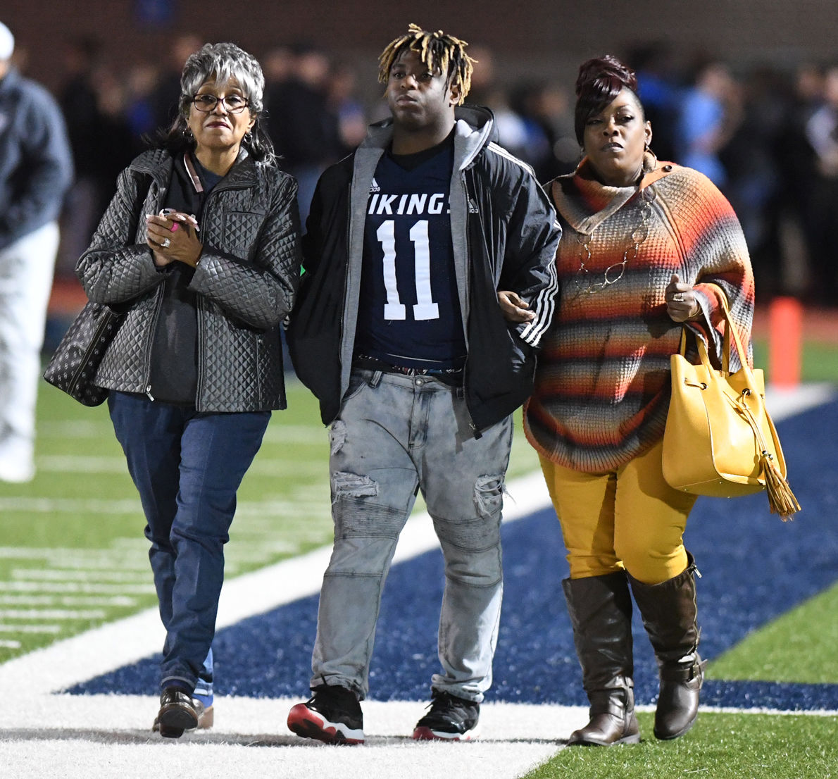 Bryan High senior night at Merrill Green Stadium